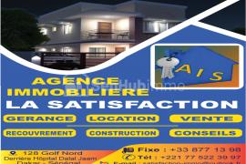 YOFF Cité Biagui derriere supermarché  exclusive appart de  2chambres  salon 3 patios