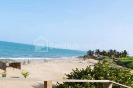 Terrain d'1ha pieds dans l'eau à vendre à Palmarin