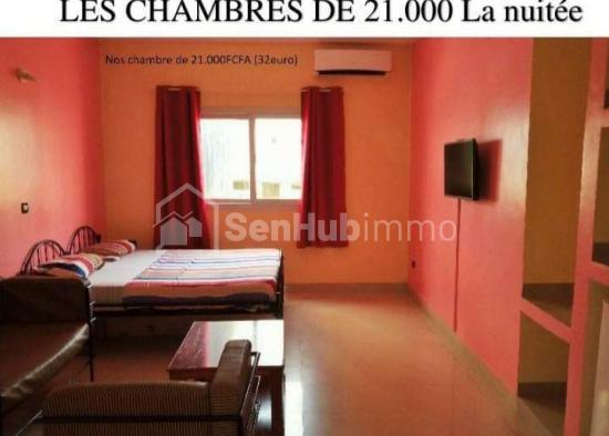 Location chambres meublées dans endroit calme et discret a 2 pas de la mer a Dakar