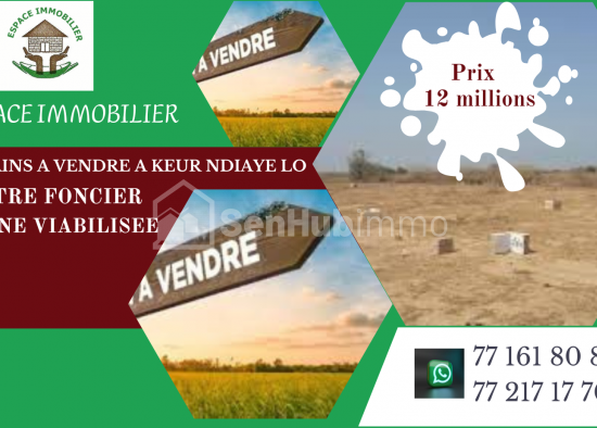 Vente de terrain