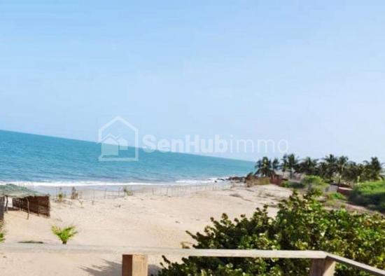 Terrain d'1ha pieds dans l'eau à vendre à Palmarin